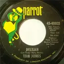 7inch Vinyl Single - Tom Jones - Delilah / Smile Away Your Blues