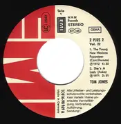 7inch Vinyl Single - Tom Jones - 2 + 2 Vol. 22