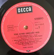 LP - Tom Jones - Greatest Hits