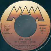 7inch Vinyl Single - Tom Jones - No-One Gave Me Love