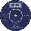 7inch Vinyl Single - Tom Jones - Puppet Man