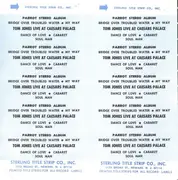 7inch Vinyl Single - Tom Jones - Tom Jones Live At Caesar's Palace