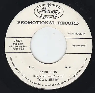 Tom & Jerry - Swing Low / Sugarfoot Rag