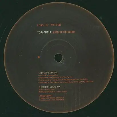 Tom Noble - Kind In The Night