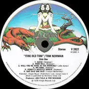 LP - Tom Newman - Fine Old Tom - Die-cut sleeve