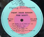 LP - Tom Scott Quartet - Paint Your Wagon - +insert