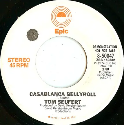 Tom Seufert - Casablanca Bellyroll