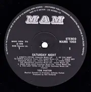 LP - Tom Paxton - Saturday Night