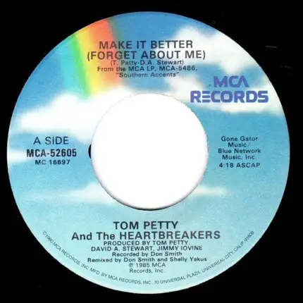Tom Petty And The Heartbreakers - Make It Better (Forget About Me)