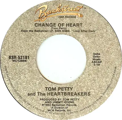 Tom Petty And The Heartbreakers - Change Of Heart