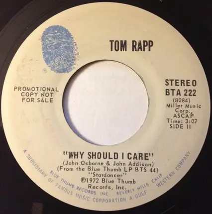 Tom Rapp - Marshall