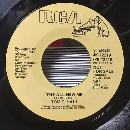 Tom T. Hall - The All New Me
