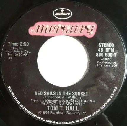 Tom T. Hall - A Bar With No Beer