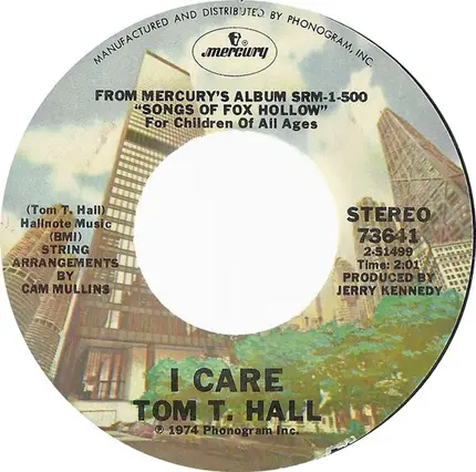 Tom T. Hall - I Care