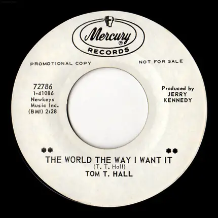 Tom T. Hall - Shame On The Rain