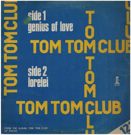Tom Tom Club / Mr. Yellow - Genius Of Love