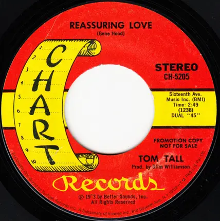 Tom Tall - The La La Song / Reassuring Love