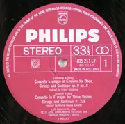 LP - Albinoni / Vivaldi / Marcello / Galuppi - Serata Veneziana - Gatefold
