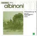 Double CD - Albinoni - 12 Concertos Op.10 For Violin, Strings And Harpsicord