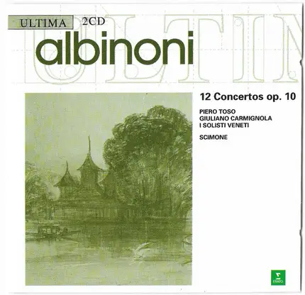 Albinoni - 12 Concertos Op.10 For Violin, Strings And Harpsicord