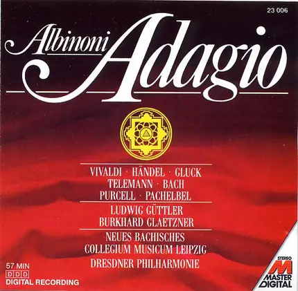 Albinoni / Bach / Vivaldi / Händel a.o. - Adagio