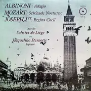 LP - Albinoni / Mozart / Joseph I - Adagio / Sérénade Nocturne / Regina Coeli