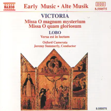 Tomás Luis De Victoria / Alonso Lobo - Oxford Camerata / Jeremy Summerly - Masses
