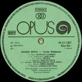 Tomáš Seidmann - Bossa Nova