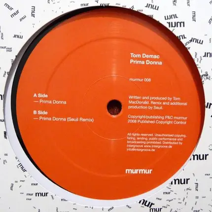 TOM DEMAC - PRIMA DONNA