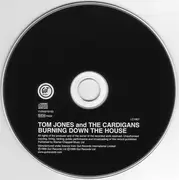 CD Single - Tom Jones And The Cardigans - Burning Down The House