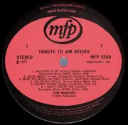 LP - Tom McClure - Tribute To Jim Reeves