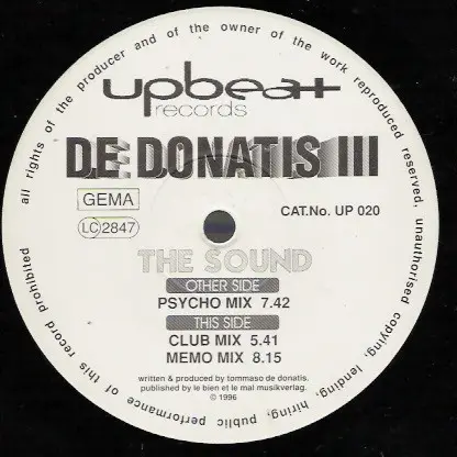 Tommaso De Donatis - The Sound