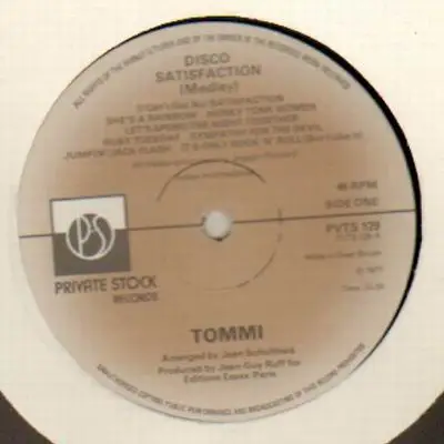 Tommi - Disco Satisfaction