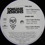 12'' - Tommie Jenkins - Don't Call It Destiny