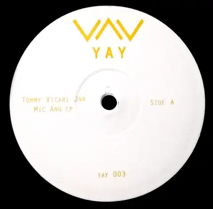 Tommy Vicari jnr - Mic Ang EP