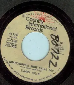 Tommy Wills - Chattanoogie Shoe Shine Boy / Welcome Back