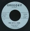 7inch Vinyl Single - Tommy Wills - Man With A Horn / La-Dee-Dah