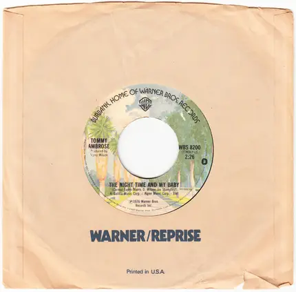 Tommy Ambrose - The Night Time And My Baby