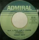 7inch Vinyl Single - Tommy Britt - Ella, A Fella And A Striped Umbrella / Two Blocks Down, Turn To The Right