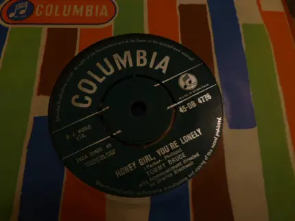 Tommy Bruce - Babette / Honey Girl, You're Lonely