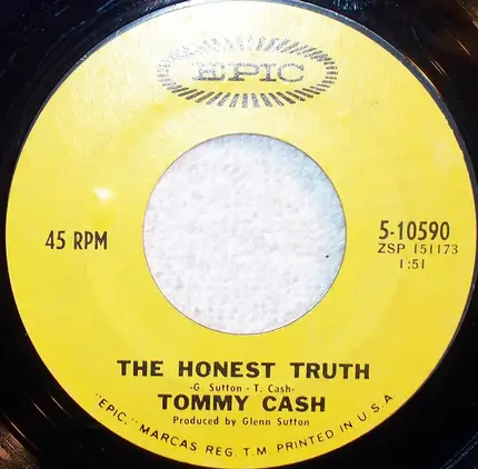 Tommy Cash - Rise And Shine / The Honest Truth
