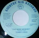 7inch Vinyl Single - Tommy Cisco - One More Memory - Promo