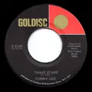 7inch Vinyl Single - Tommy Dee / Larry Hall - Three Stars / Sandy