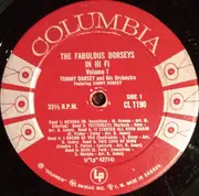 LP - Tommy Dorsey And His Orchestra Featuring Jimmy Dorsey - The Fabulous Dorseys In Hi-Fi Volume I