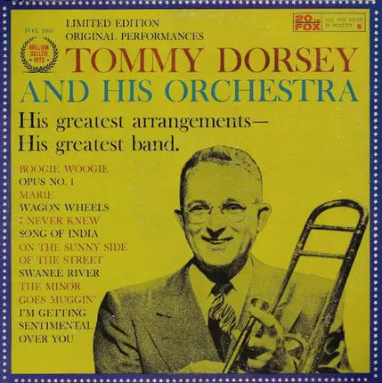 Tommy Dorsey And His Orchestra - His Greatest Arrangements - His Greatest Band
