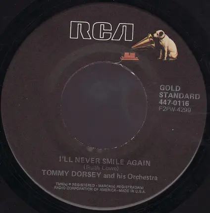 Tommy Dorsey And His Orchestra - I'll Be Seeing You