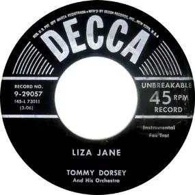 Tommy Dorsey & His Orchestra - Liza Jane / The Blue Room