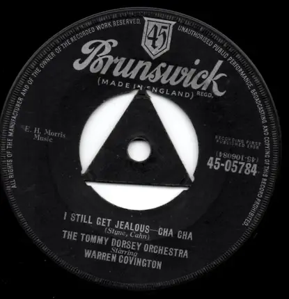 Tommy Dorsey And His Orchestra Starring Warren Covington - Dinah / I Still Get Jealous