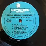 LP - Tommy Dorsey And His Orchestra - Hullabaloo