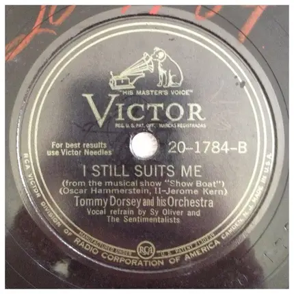 Tommy Dorsey And His Orchestra - Make Believe / I Still Suits Me
